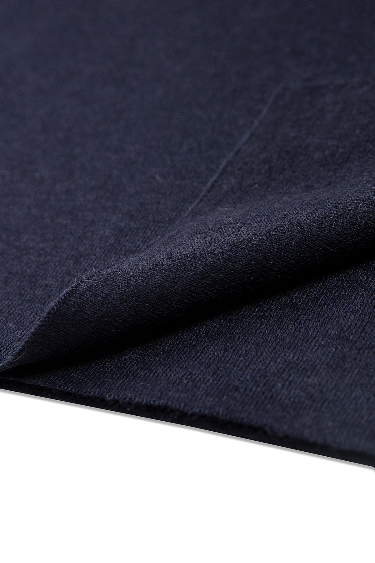 MEN ANGORA SCARF NAVY