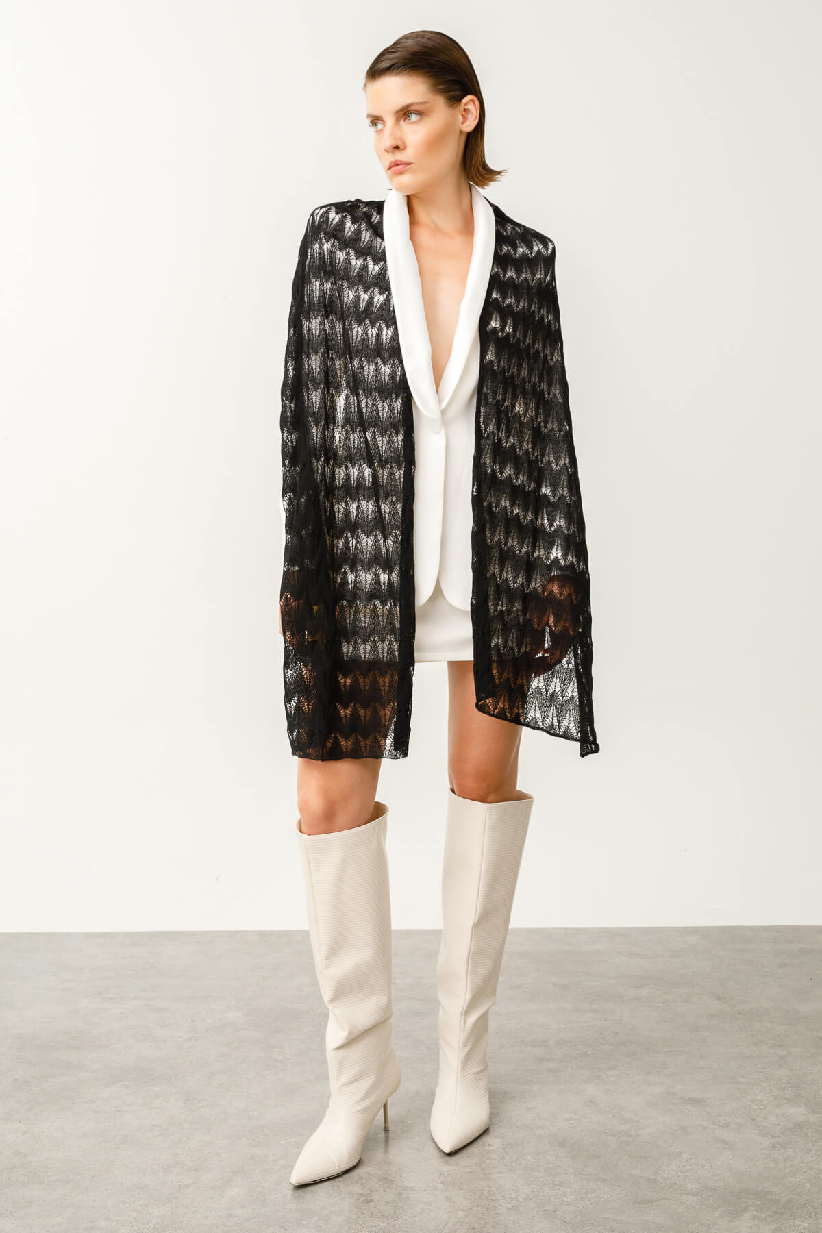 ANATOLIA SHAWL BLACK