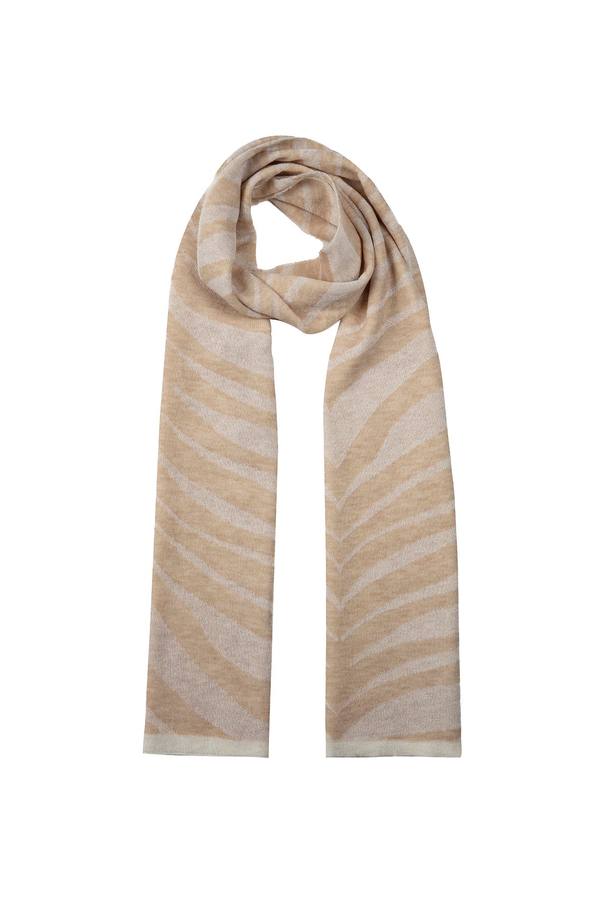 TIGER SHAWL ECRU-BEIGE