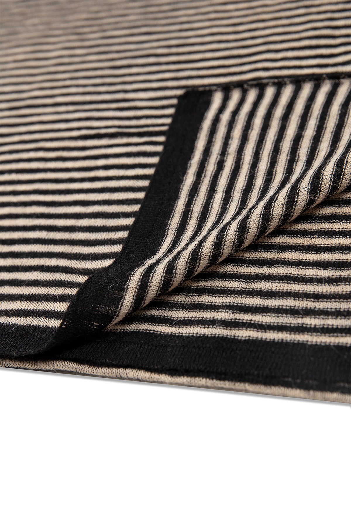 EPHESUS SCARF BLACK-BEIGE