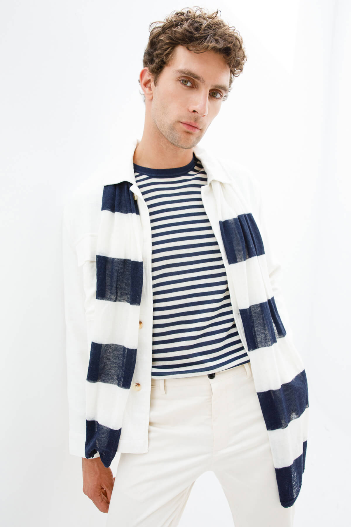 MEN TROIA SCARF NAVY