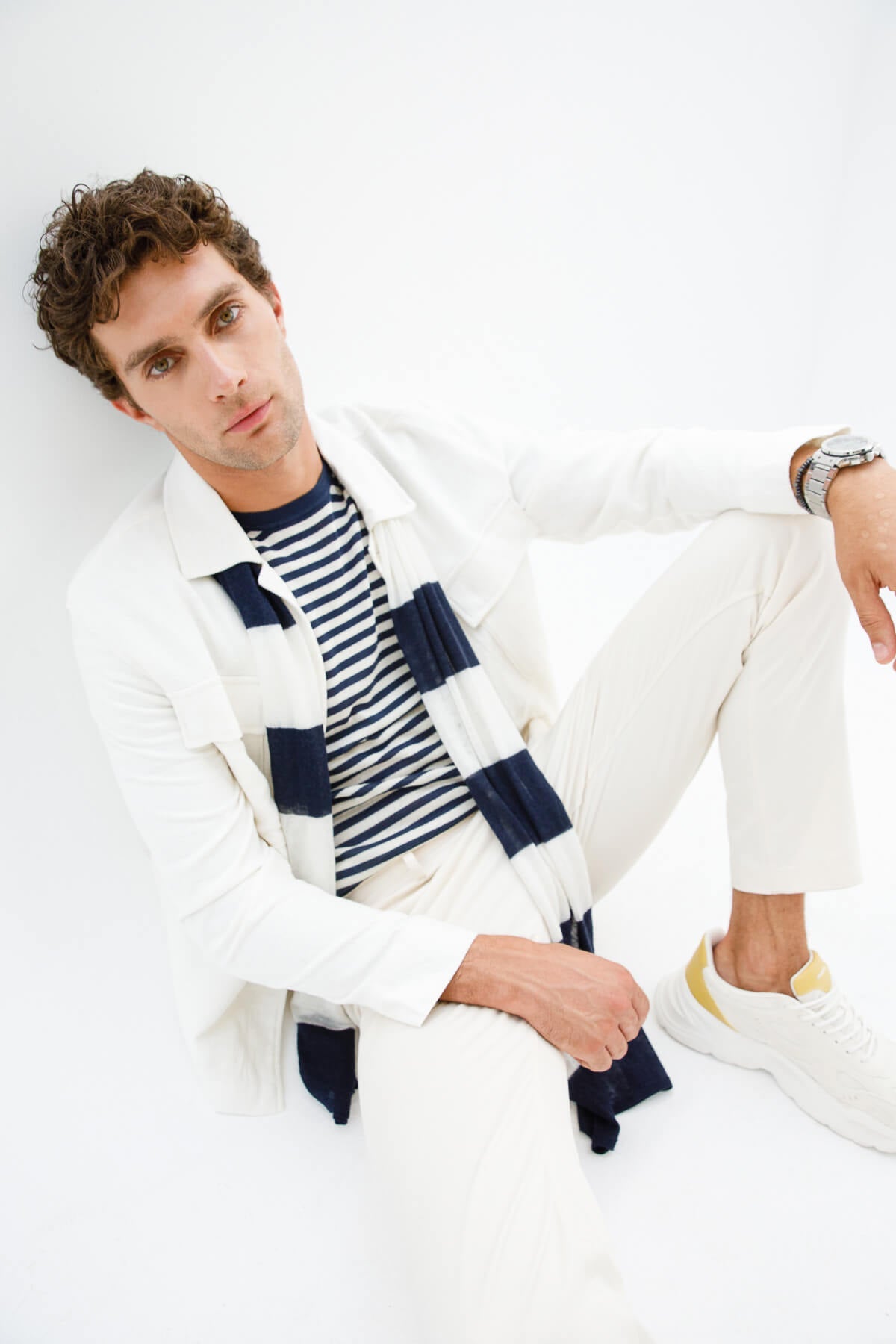 MEN TROIA SCARF NAVY