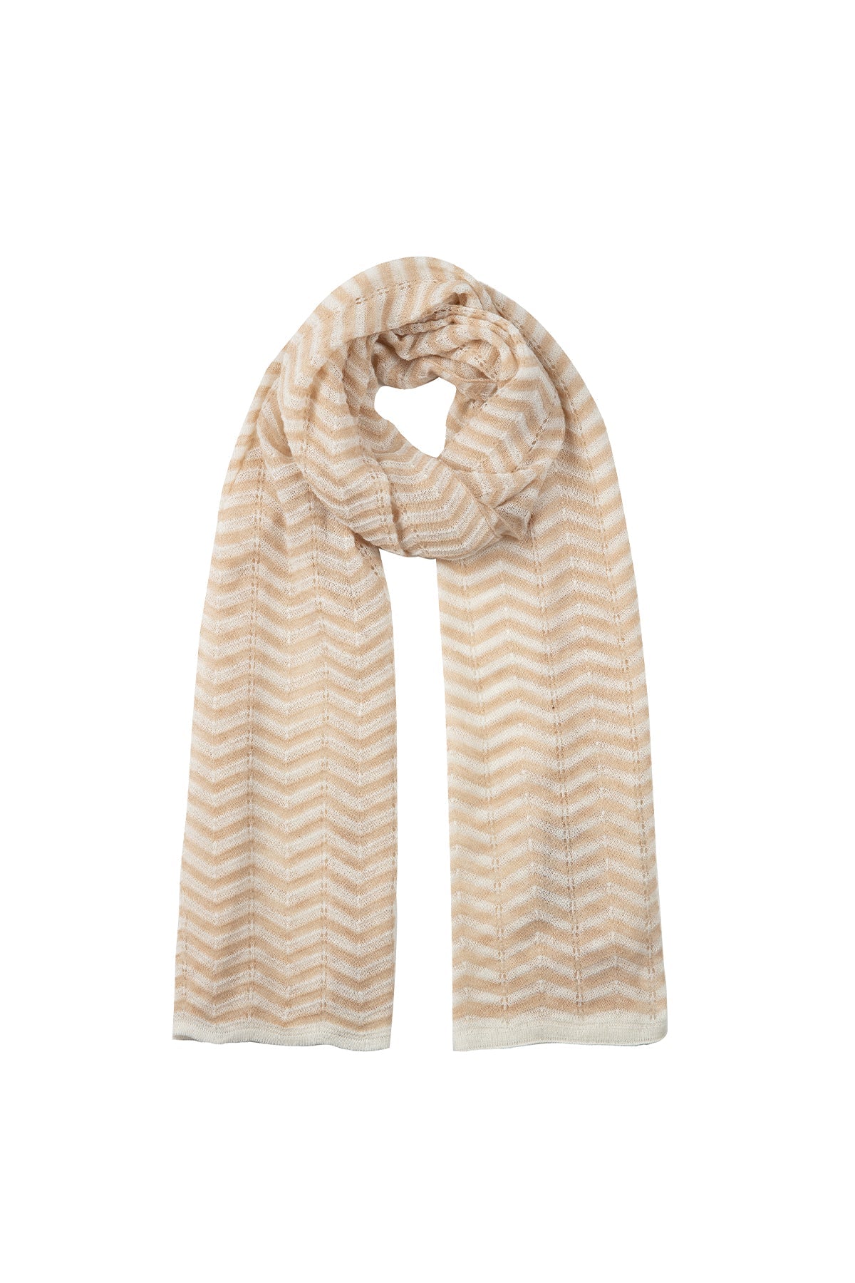 CYBELE SHAWL ECRU-BEIGE