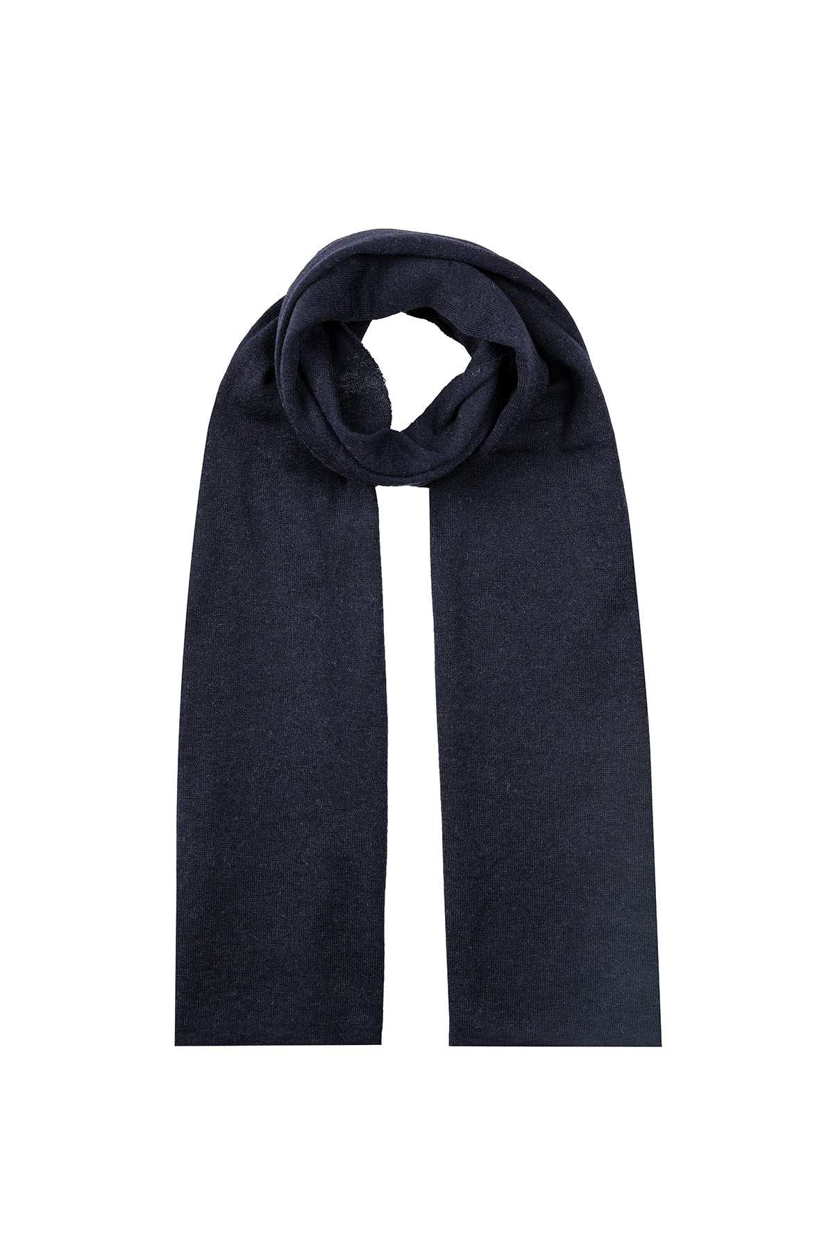 ANGORA SCARF NAVY