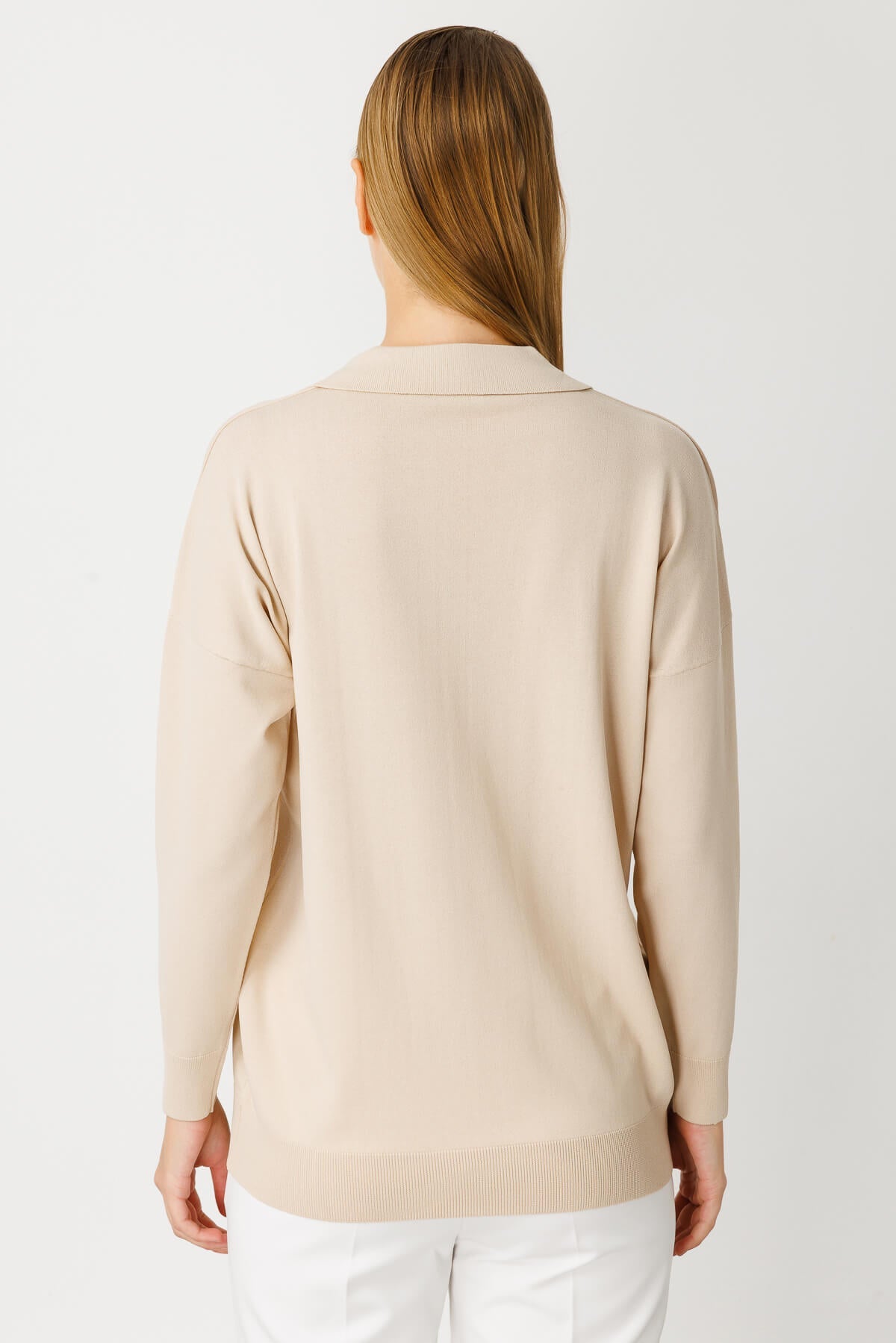 POLO BLOUSE BEIGE