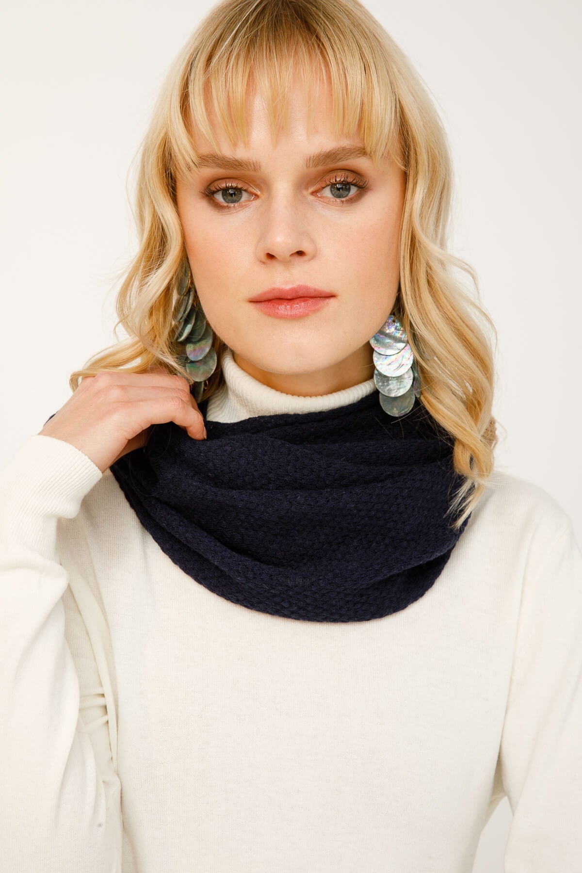 MIDAS SCARF NAVY