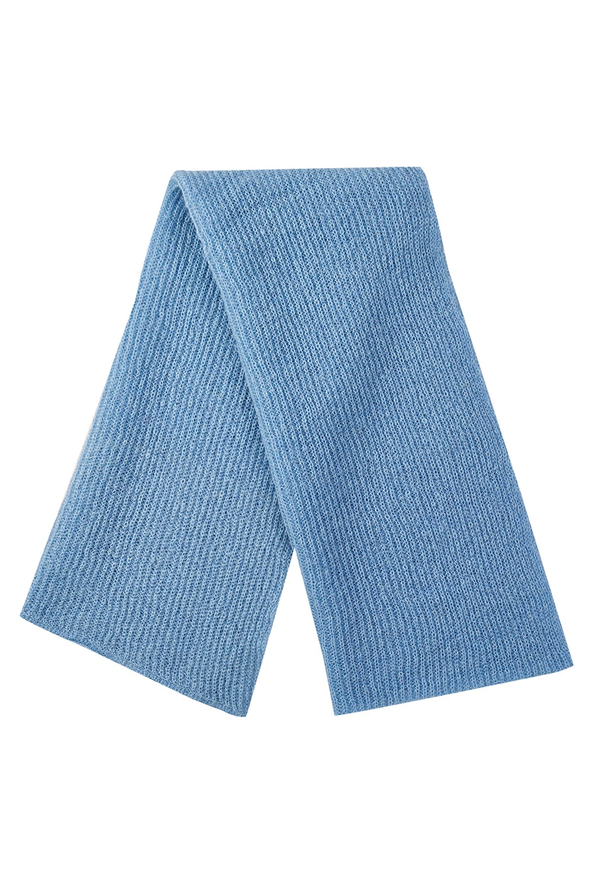 HATTUSA SCARF BLUE-BASIC KNIT