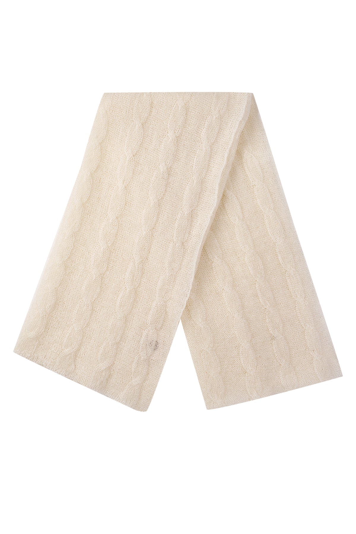 ARINNA ECRU-CABLE KNIT