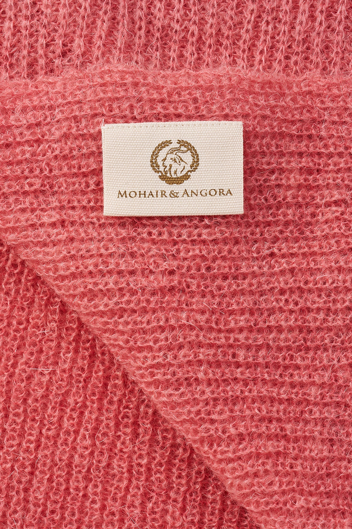 HATTUSA SCARF PINK-BASIC KNIT
