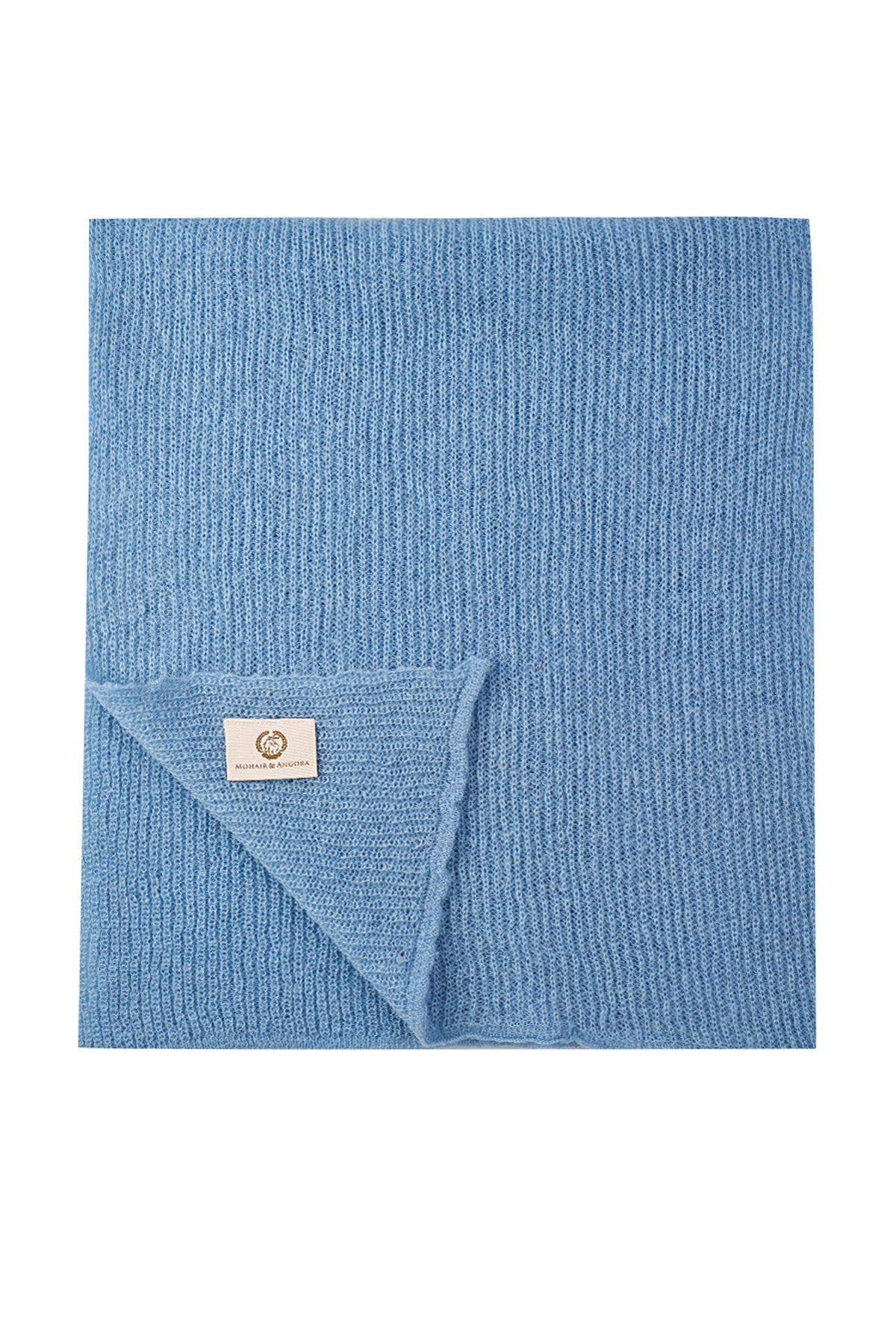 HATTUSA SCARF BLUE-BASIC KNIT