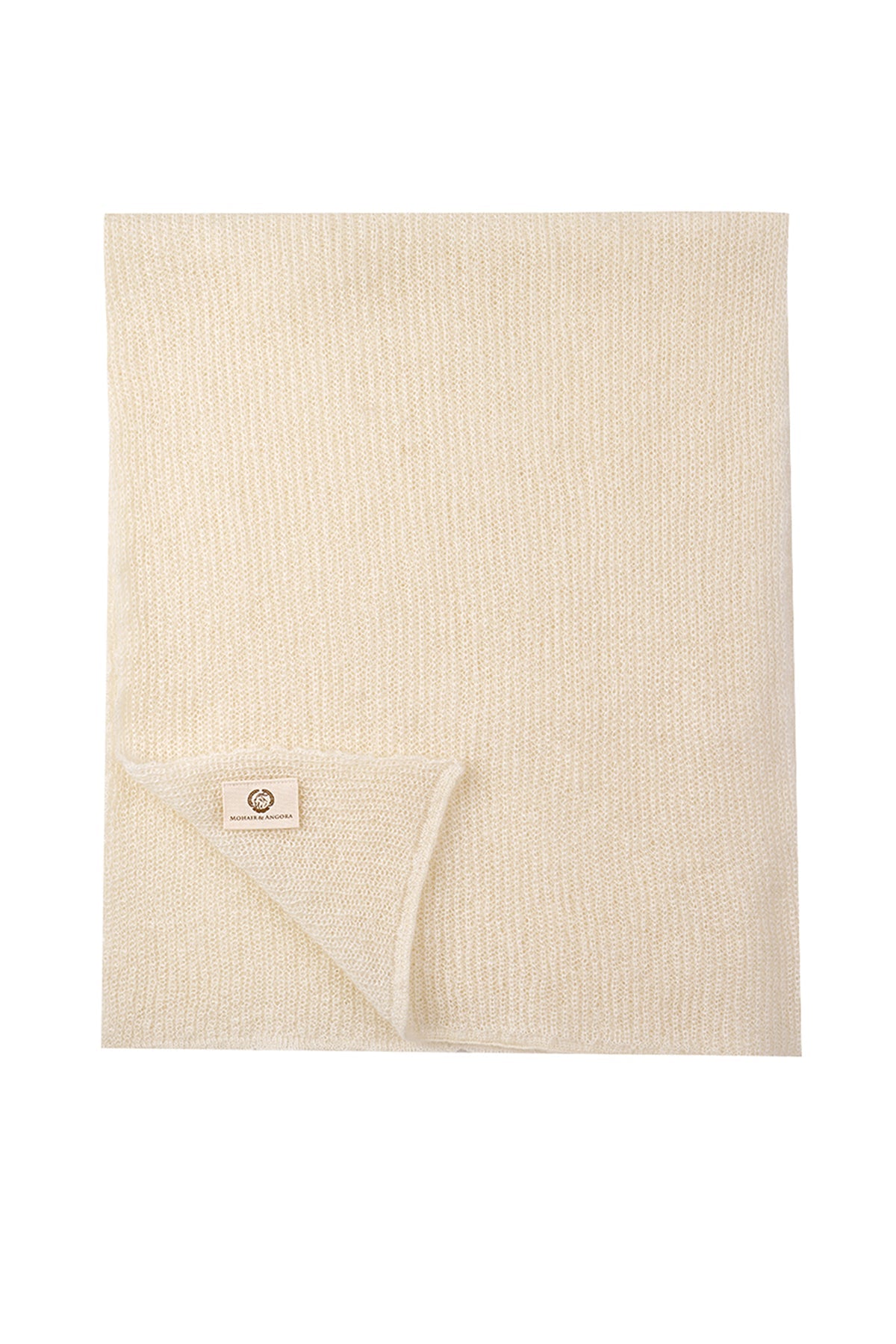 HATTUSA SCARF ECRU-BASIC KNIT