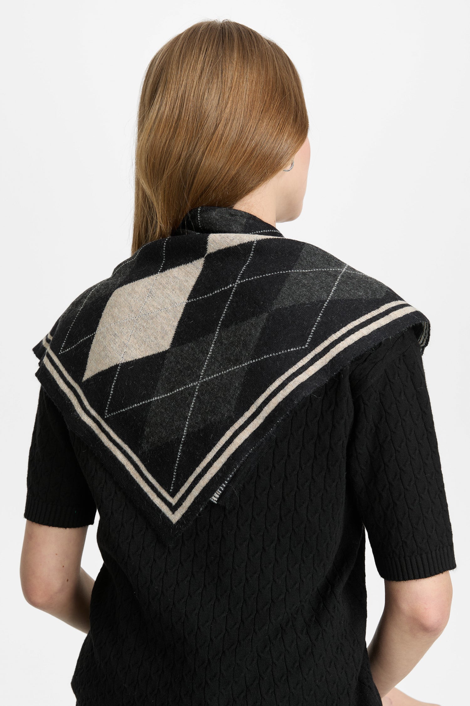 TROIA FOULARD BLACK