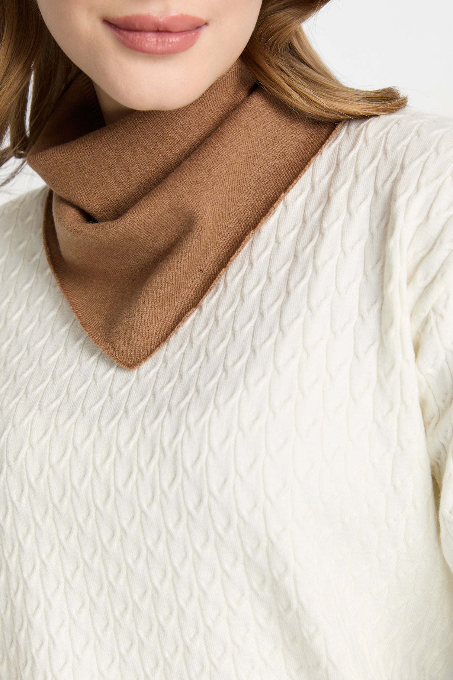 CARIA FOULARD CAMEL