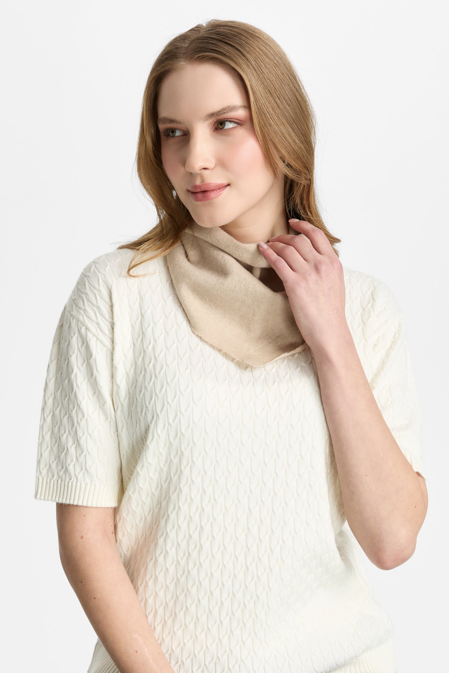 CARIA FOULARD BEIGE