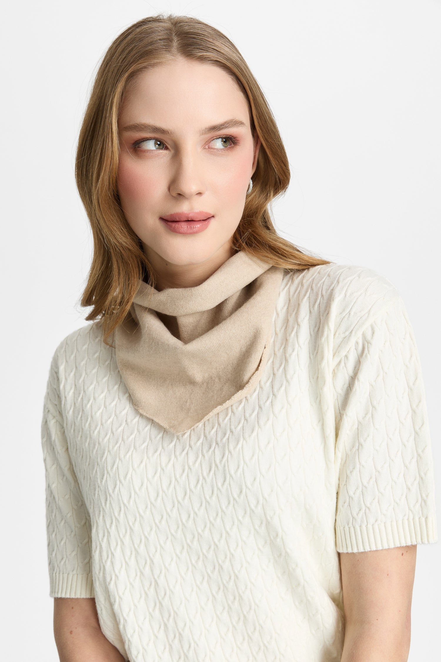 CARIA FOULARD BEIGE