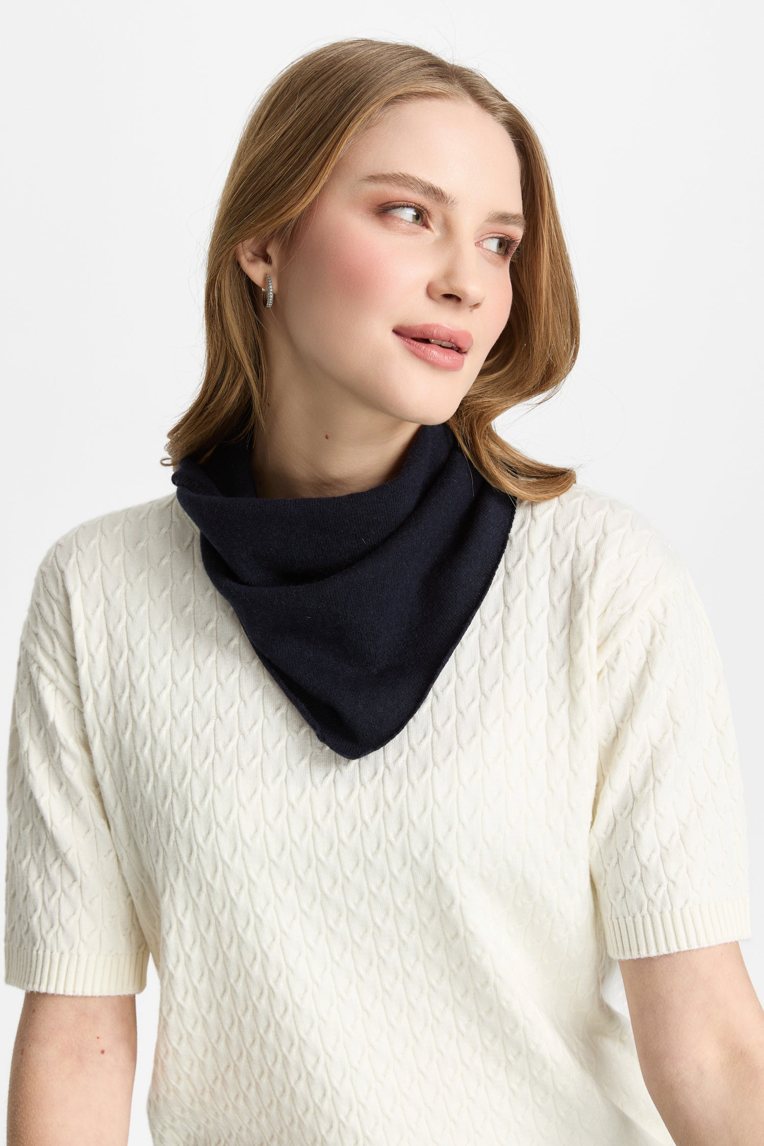 CARIA FOULARD NAVY