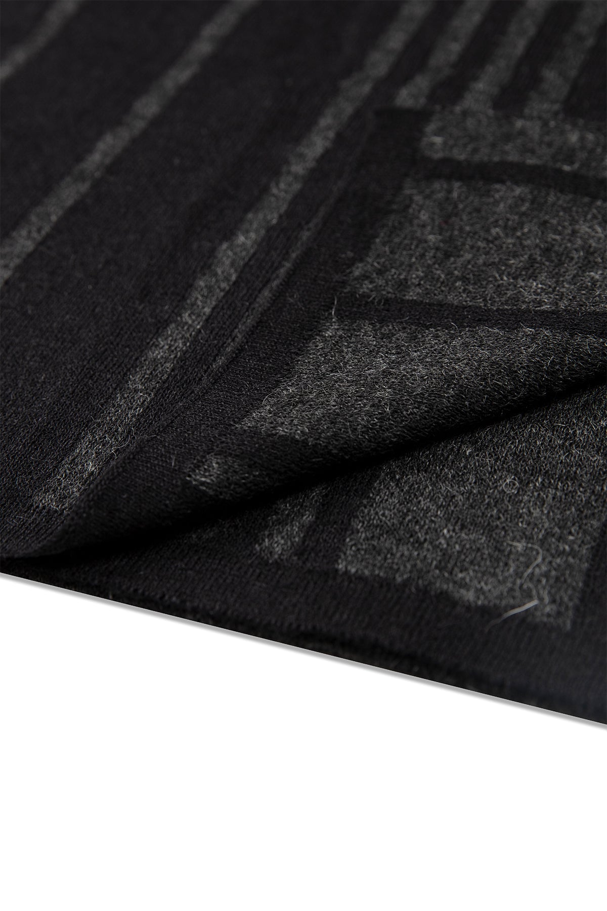 GALATIA SCARF BLACK-GREY