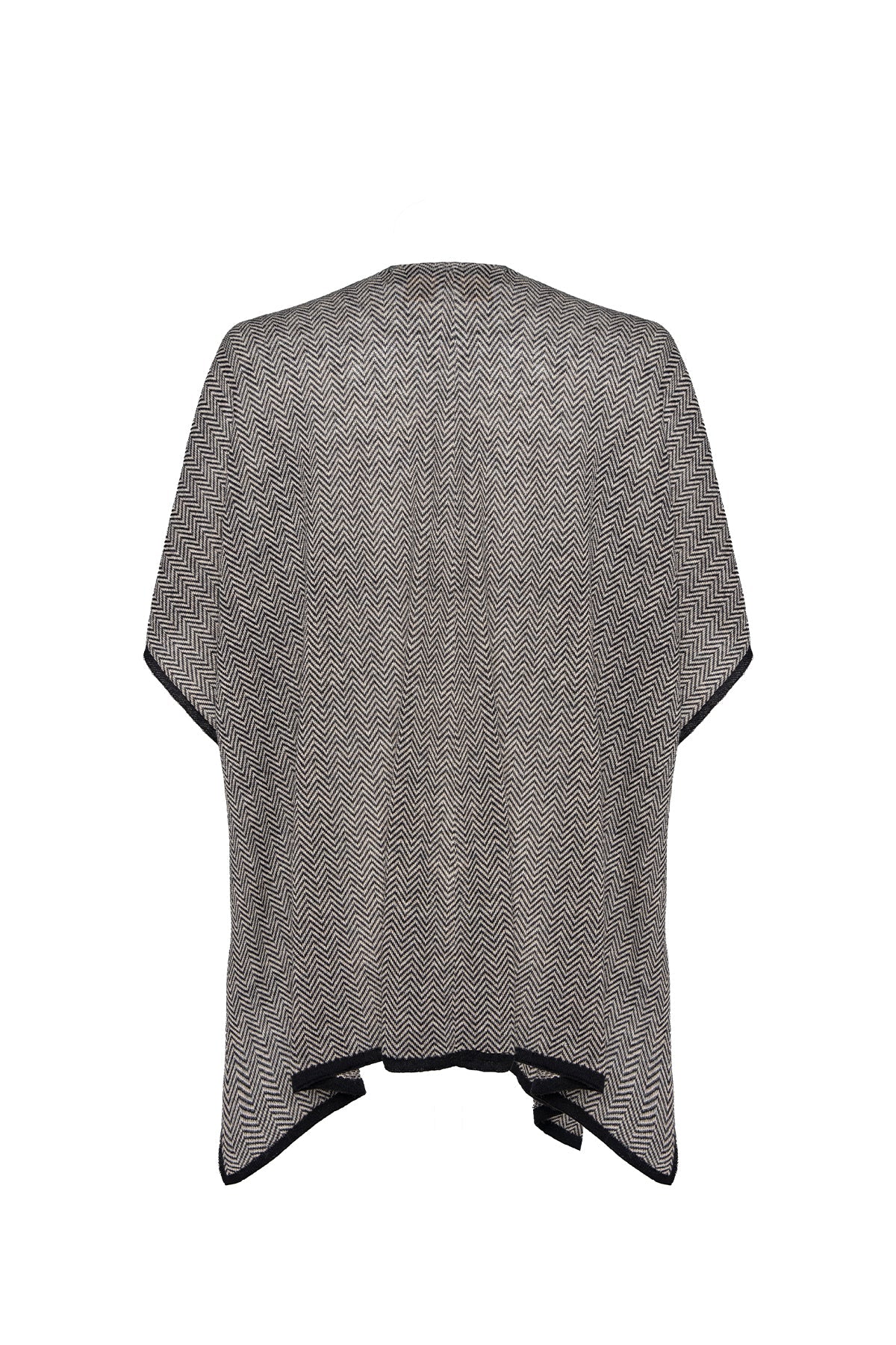 LYDIA STOLE BLACK-BEIGE