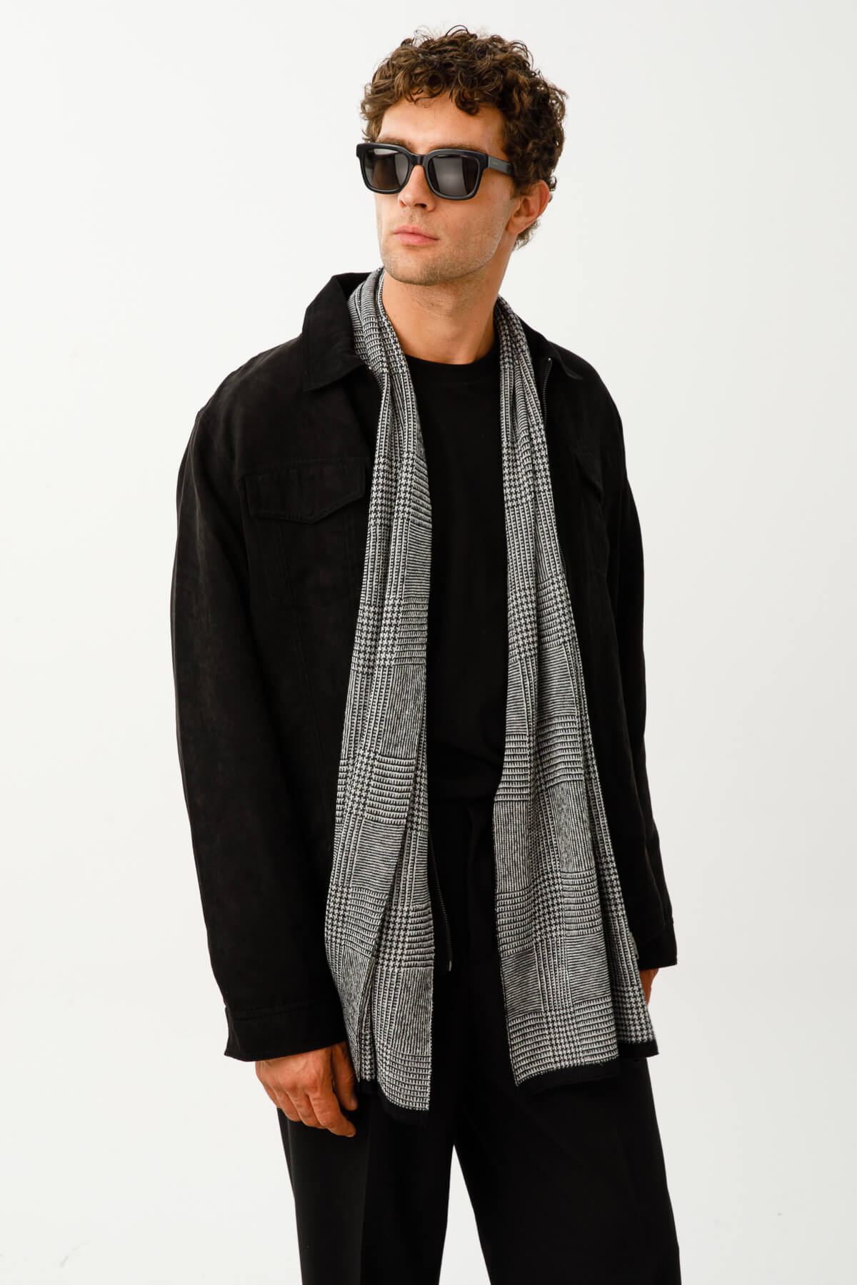 MEN PHRYGIA SCARF BLACK