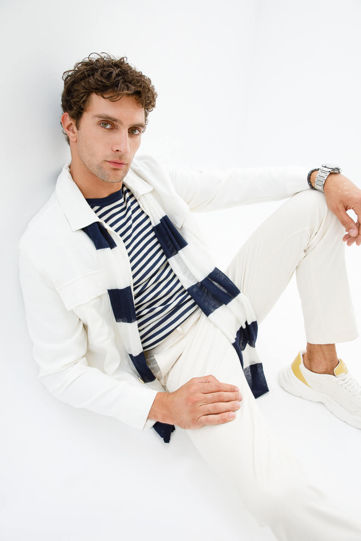 MEN TROIA SCARF NAVY