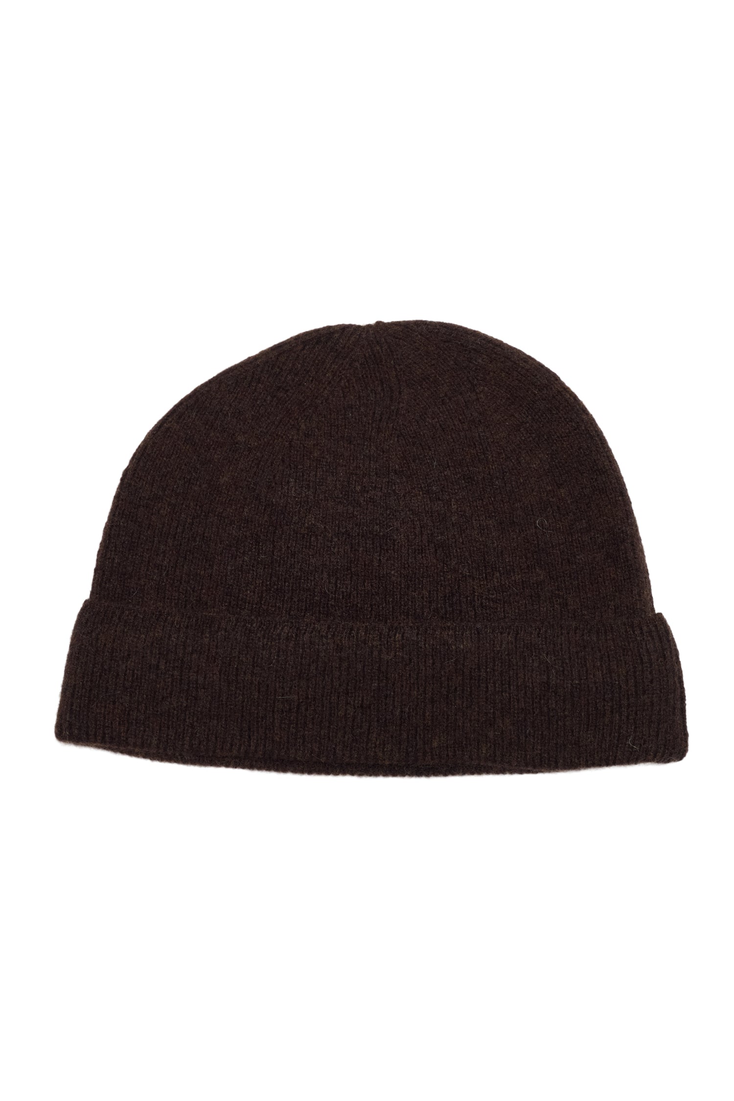 ARTEMIS BEANIE & SCARF WOOL SET BROWN-ECRU