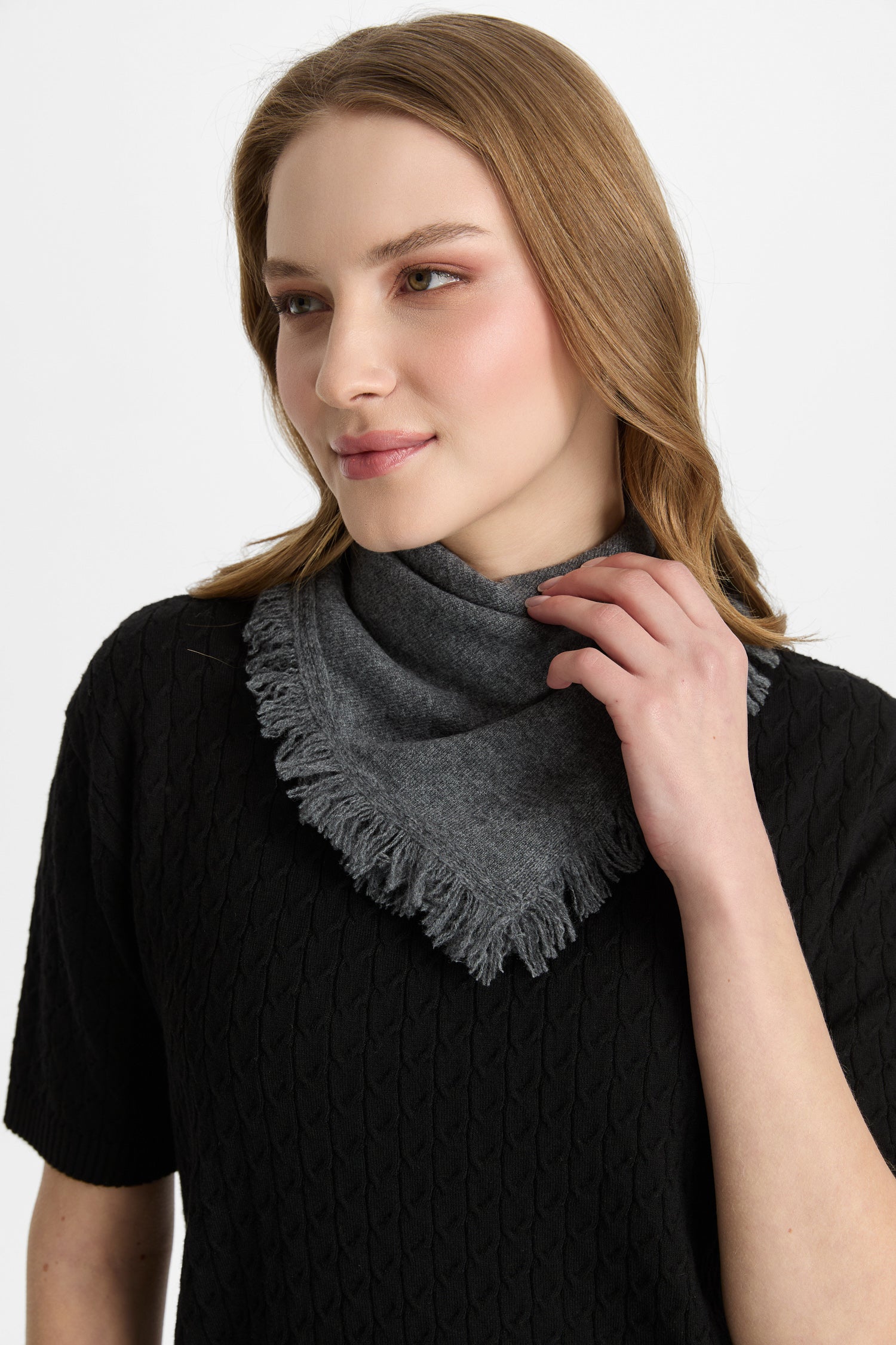 CARIA FOULARD GRAY