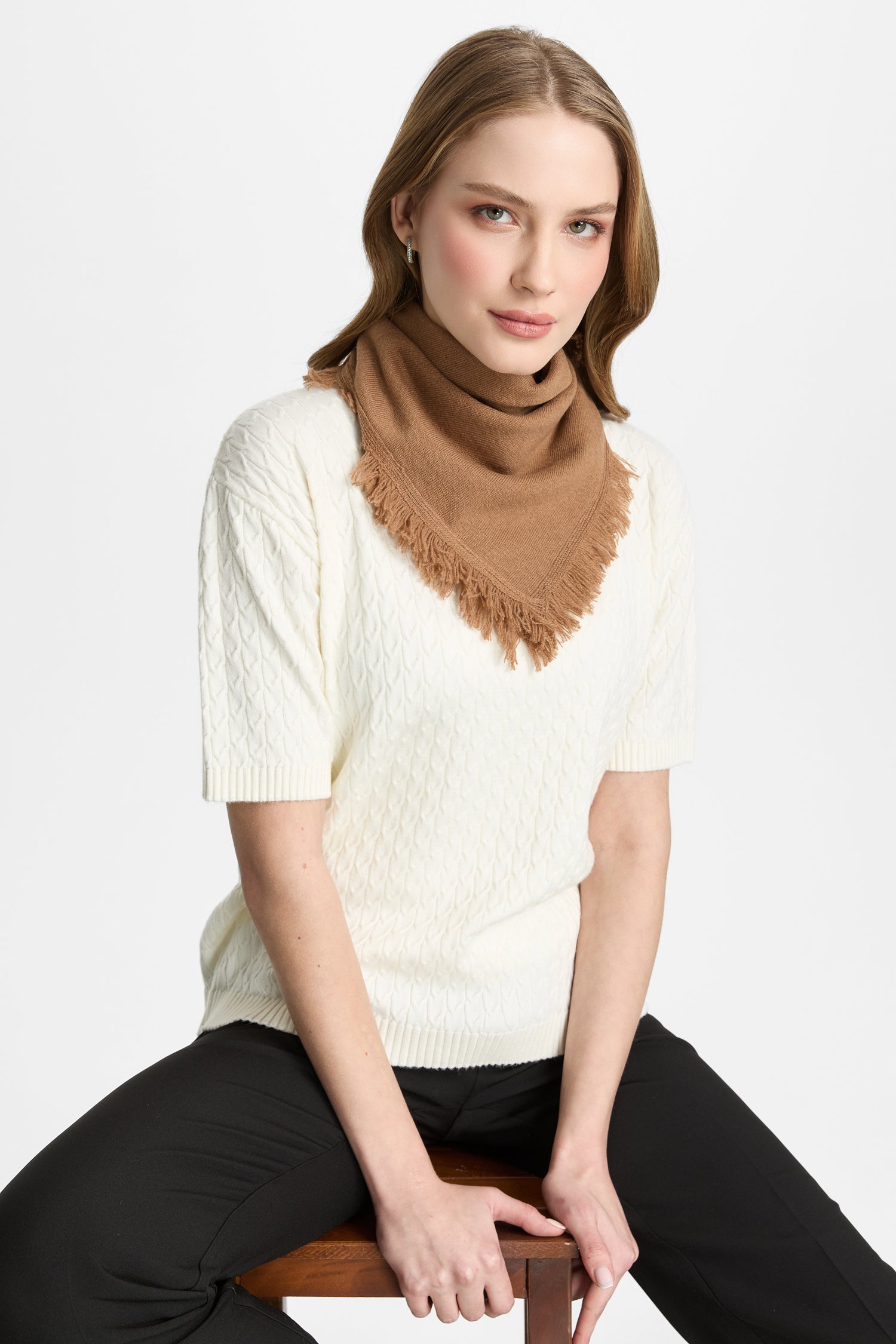 CARIA FOULARD CAMEL