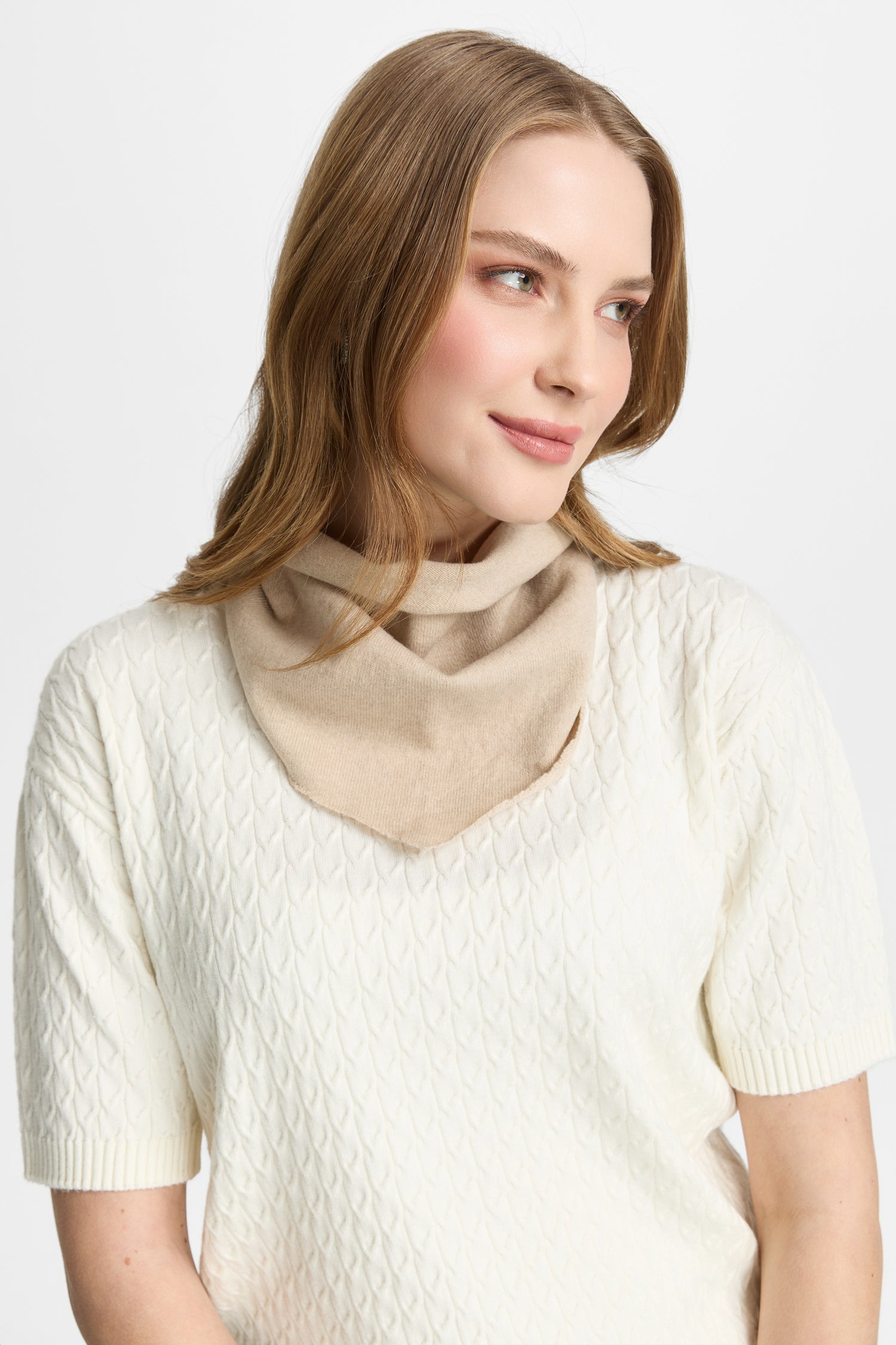 CARIA FOULARD BEIGE
