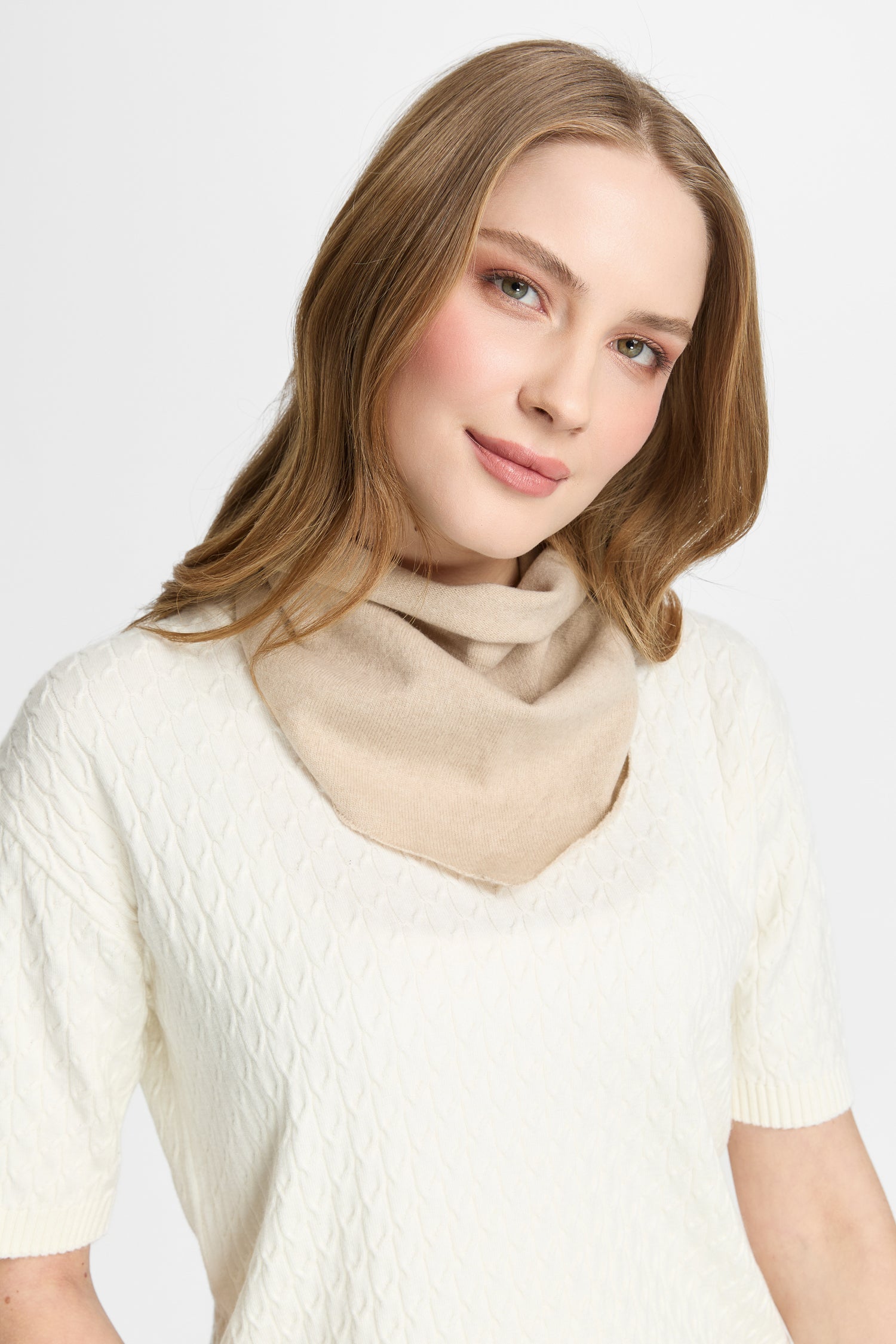 CARIA FOULARD BEIGE